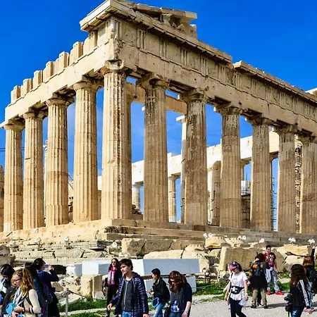 Cozy Studio 4 Min Walk To The Acropolis Hil Athens
